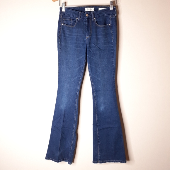 Jessica Simpson Uptown Slim Flare Jeans 